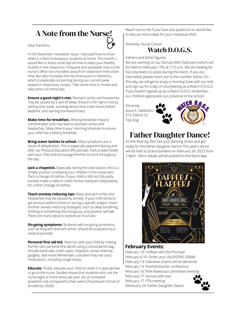 Polk Newsletter